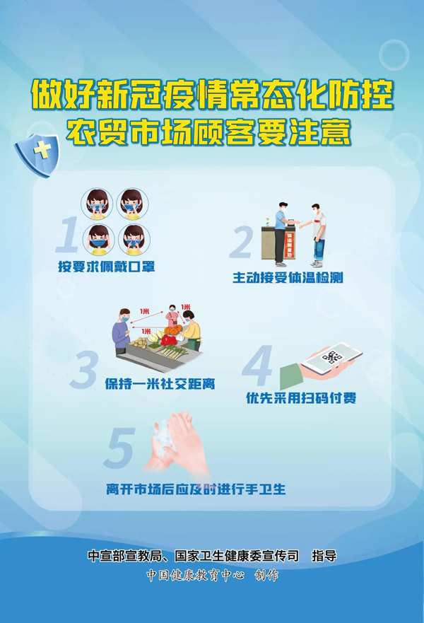新冠肺炎疫情常态化防控系列海报6