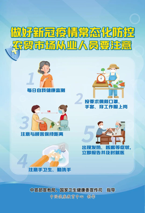 新冠肺炎疫情常态化防控系列海报5