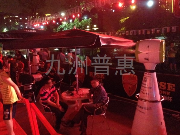 九洲普惠风机案例：广州珠江琶醍酒吧街
