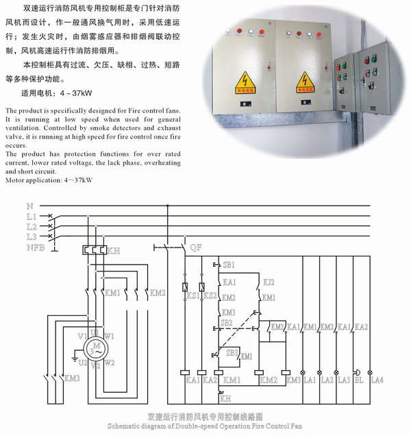 单、双速消防系列电控柜