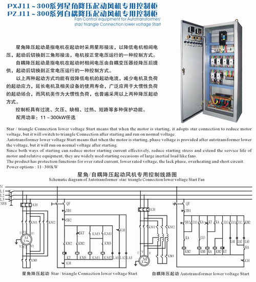 星角降压系列电控柜